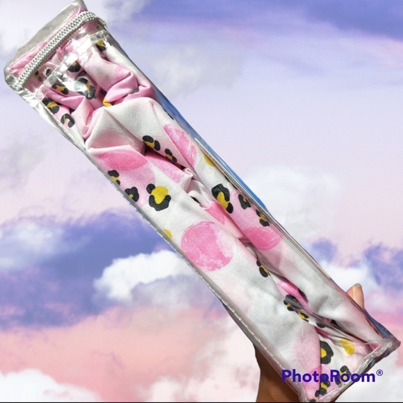 🆕️NWT LULU & COCO 3 piece FULL size Pink Cheetah Bubbles printed Bed Sheet Set - Picture 6 of 7